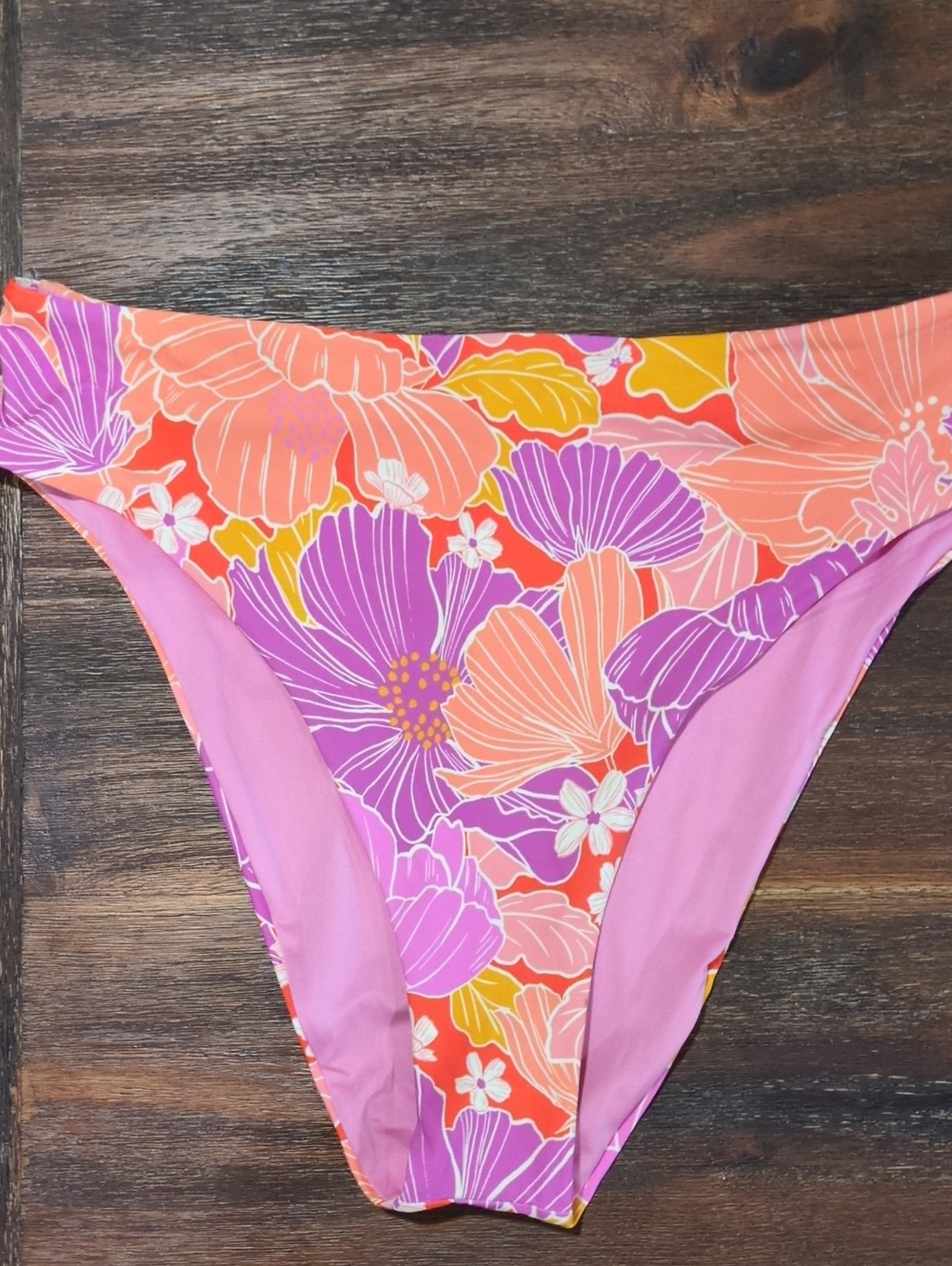 Roxy Blooms Swimwear Bottom XL High Waist